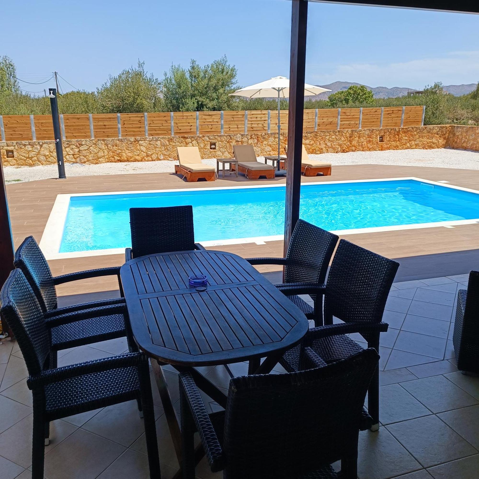 Drosoula Villa 3Bdr Private Swimming Pool Chorafakia Екстер'єр фото